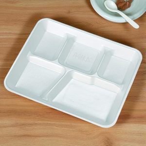 FM-10500-5 COMPARTMENT SERVING TRAY GENPAK (500CT)