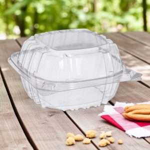 C57PST1-CLEARSEAL HINGED SANDWICH CONTAINER