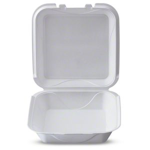 FM-DARNEL S1 FOAM TOGO CONTAINER 9"X9"X3" 200/CS