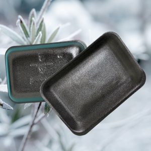 FM- 2PL BLACK HEAVY FOAM TRAY BLACK 400/CS