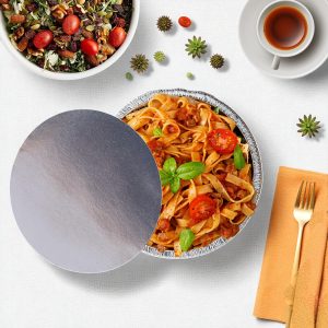 ALM 9 INCH CARD BOURD LID (500 CT)