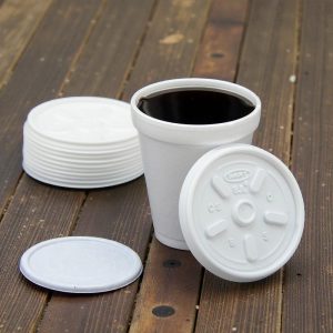 DT8-LID 8OZ WHITE FOAM CUP (1000/CS)